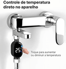 Aquecedor de Torneira Portátil e Potente